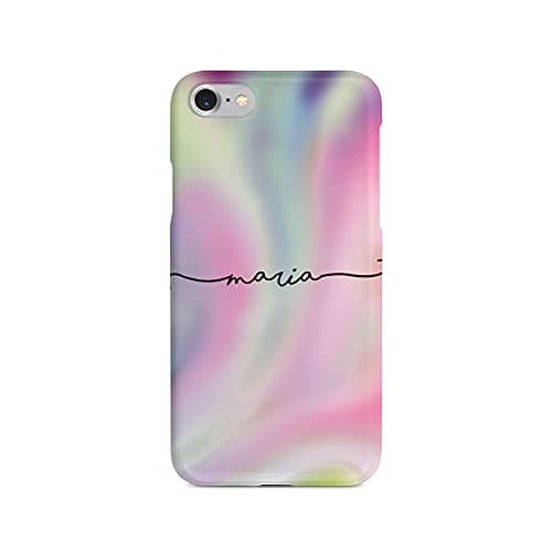 Image of Tirita Personalised Phone Case Cover Compatible with iPhone 6 & 6s - Holographic Ombre [06 - Kaleidoscopic Colours]
