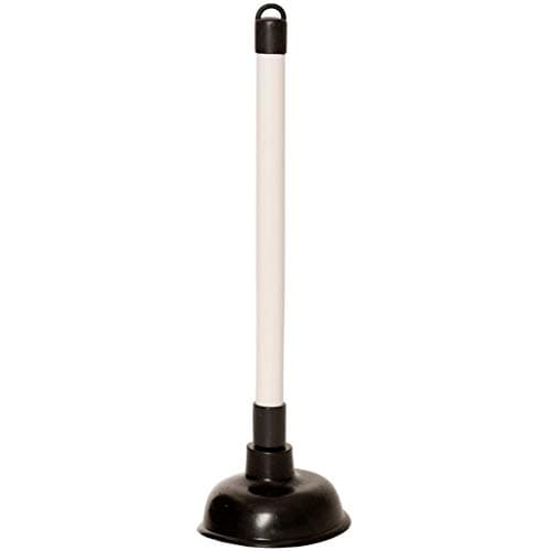 Image of Powerful Sink Plunger & Unblocker 100mm (4 Inch) Sink Drainer with 225mm (9 Inch) Plastic Handle& Rubber Suction
