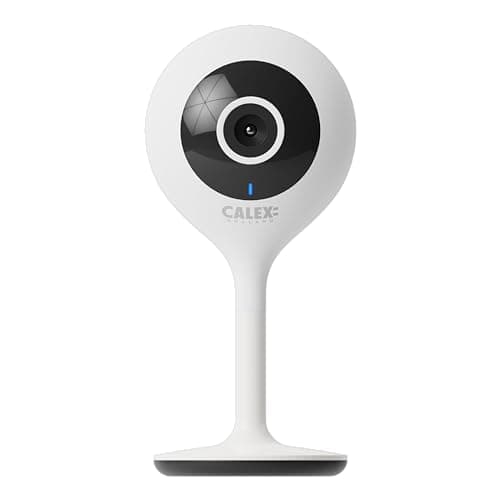 Image of CALEX - Smart Indoor IP Camera, WiFi Surveillance Camera with Night Vision, 2-Way Audio, Full HD 1080p, App Controlled, White