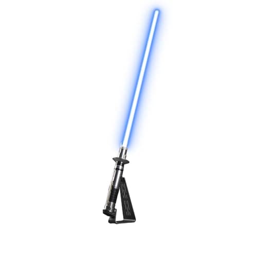 Image of Star Wars The Black Series Ezra Bridger Force FX Elite Lightsaber, Premium Roleplay Collectible, Advanced LEDs, Sound FX, Stand & Removable Blade, Cosplay & Display for Fans Ages 14+