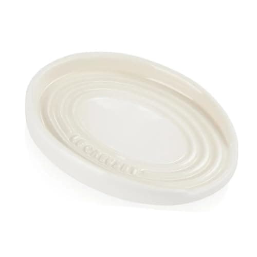 Image of Le Creuset Stoneware Oval Spoon Rest Meringue, 71507157160099