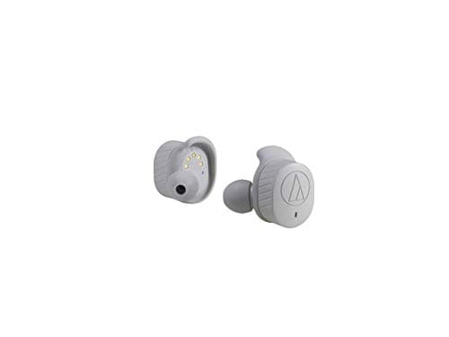 Image of Audio-Technica ATH-SPORT7TW True Wireless Sport Headphones - Grey