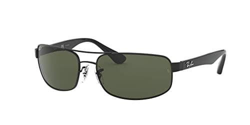 Image of Ray-Ban RB 3445 64 002/58 Men's Polarized Sunglasses, Black, 64