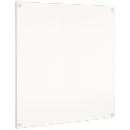 Image of Metroplan Write-on Coloured Edge whiteboard - 1200mm x 1200mm - White