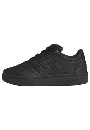 Image of adidas Unisex Kids Hoops Classic J Shoes, core Black/core Black/Carbon, 3 UK