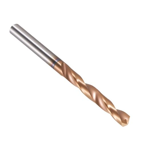 Image of PATIKIL 3mm Drill Bit, Carbide Twist Jobber Bits Straight Shank 130° for Drilling Hard Metal Alloy Steel Stainless Steel Titanium Alloys - 1 Pack