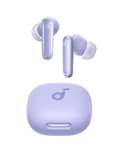 Image of soundcore P40i by Anker, Noise Cancelling Wireless Earbuds, Adaptive Noise Cancelling to Environments, Heavy Bass, 60H Playtime, 2-in-1 Case and Phone Stand, IPX5, Wireless Charging, Bluetooth 5.3
