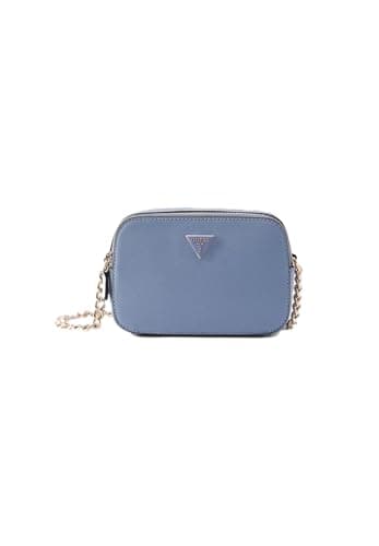 Image of GUESS cross body bag Noelle II Crossbody Camera Bag Grey Blue blue-grey