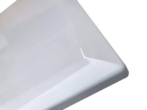 Image of Bevel Edge Gloss White Kitchen Unit Cabinet Cupboard Doors and Drawers (388mm x 597mm)