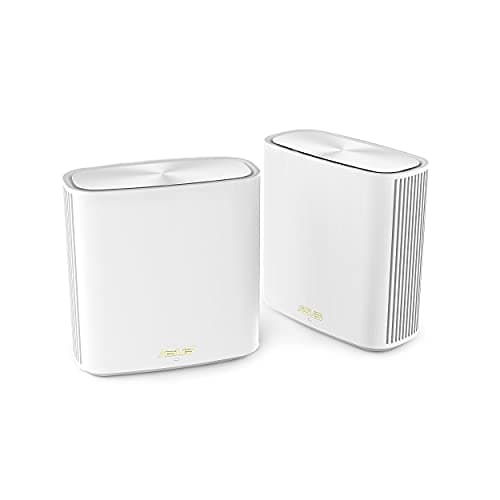 Image of ASUS ZenWiFi XD6S Whole Home Mesh WiFi 6 System AX5400 (2 Pack White) Coverage up to 5400 m² (4+ Rooms), Simple Setup, Network Security