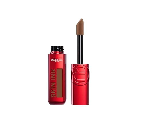 Image of L'Oréal Paris Infallible Skin Ink Foundation and Concealer Hybrid, 48H Wear, Waterproof, Lightweight, Medium Coverage, Matte Finish, Shade 460 Deep Neutral, 30 ml