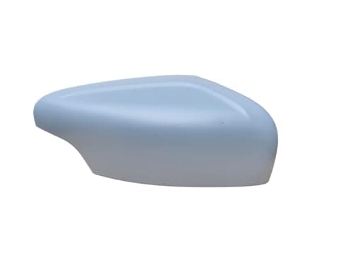 Image of LT2CP Wing Mirror Cover for Volvo XC60 MK1 2008–2013, Primed Grey Clip-On Replacement Mirror Cap, Tool-Free Installation, Weatherproof, Right Hand Side UK Driver Side