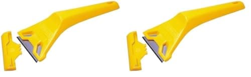 Image of Stanley 0-28-590 593OC Plastic Window Scraper Compatible with Plastic (Pack of 2)