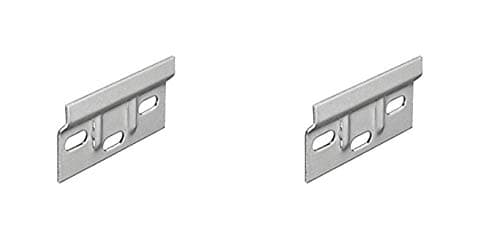 Image of Kitchen Cabinet Hanging Brackets for Wall Mounting Cupboards Hanger Plate 63mm x2