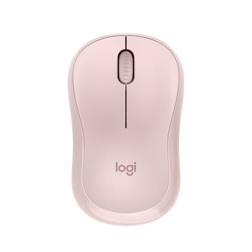 Image of Logitech M240 Silent Bluetooth Mouse, Wireless, Compact, Portable, Smooth Tracking, 18-Month Battery, for Windows, macOS, ChromeOS, Compatible with PC, Mac, Laptop, Tablets - Rose