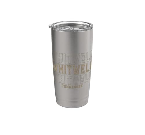 Image of Vintage Whitwell Tennessee Stainless Steel Insulated Tumbler
