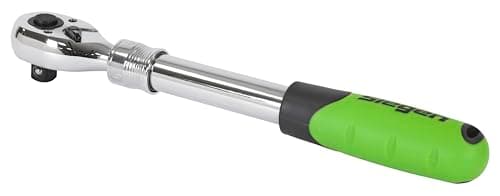 Image of Siegen by Sealey 1/2" Sq Drive Extendable Ratchet Wrench - S01284