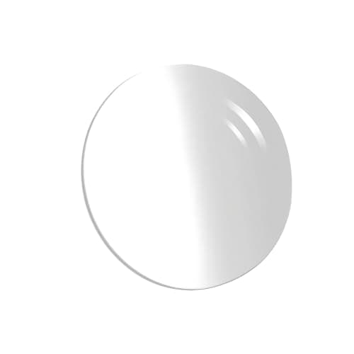 Image of Enwye 2 Pcs 50mm Diameter Acrylic Magnifying Glass Replacement Lens 3X Standard Magnifying Power Easy Installation for Elderly People Reading Newspapers