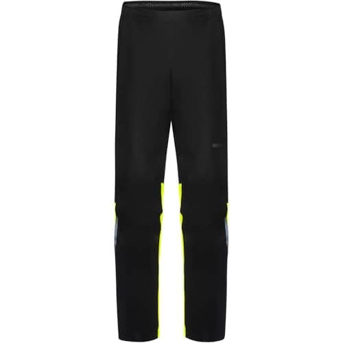 Image of GOREWEAR Glidewheel Gore-TEX Pants Mens, Black/Neon Yellow, L