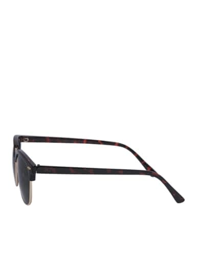 Image of JACK & JONES Tortoise Shell Clubmaster Sunglasses