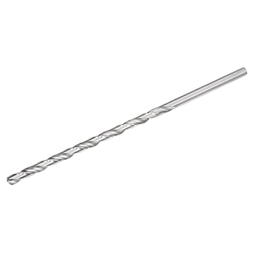 Image of sourcing map 10mm Twist Drill Bits, High-Speed Steel Straight Shank Extra Long Drill Bit 300mm Length for Wood Plastic Aluminum