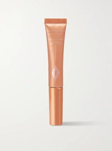 Image of Charlotte Tilbury Original | HOLLYWOOD Contour Wand Fair-Medium | Liquid Blush; Highlighter & Makeup Stick for Facial Contours | 12ml (PEACHGASM, 12ml)