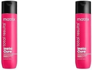 Image of Matrix Hair Shampoo for Damaged Hair, Strengthens, Anti-Breakage, Total Results InstaCure, 300ml (Pack of 2)