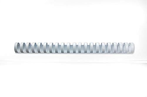 Image of GBC CombBind Binding Combs, 25 mm, 225 Sheet Capacity, A4, 21 Ring, White, Pack of 50, 4028202