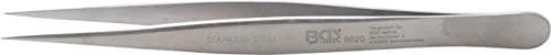 Image of BGS 8620 | Stainless Steel Sharp Tip Tweezer | straight | 125 mm