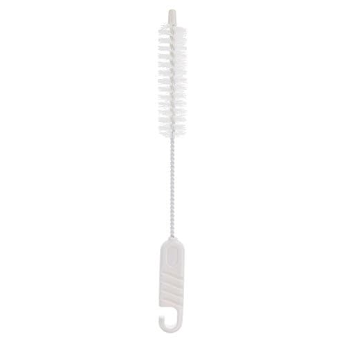 Image of Teapot Spout Brush Cleaner Bottle Vase Spout Decanter Brushing White Long Handle Rinsing Kitchen Thin Narrow Nozzle Washing Cleaning