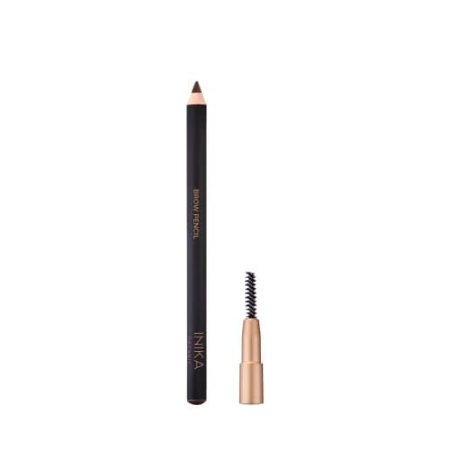 Image of INIKA Organic Brow Pencil | Shape, Fill, Define + Increase Volume with Longwearing Pigments, Rich Colour & Nourishing Skincare Ingredients. 100% Natural + Water-Resistant. Dark Brunette