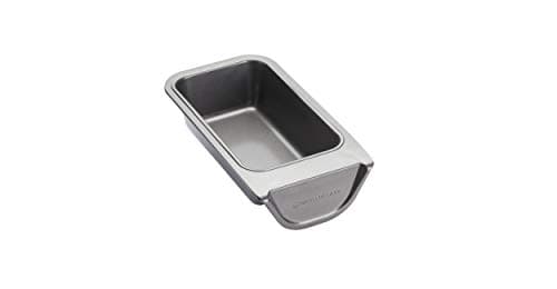 Image of MasterClass Smart Stack Vertical Stacking 2 lb Loaf Tin with Non Stick Coating, Carbon Steel, 23 x 13 x 7 cm