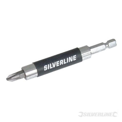 Image of Silverline 704401 Magnetic Finger-Saver 80 mm - 1/4" Hex
