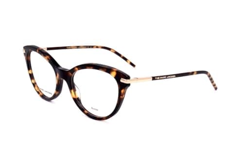 Image of Marc Jacobs Marc 617 Acetate 086 HAVANA, Cat Eye/Butterfly, 52