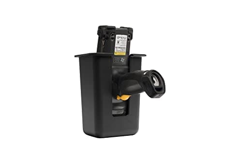 Image of ARKON Mounts Large Barcode Scanner Holder | Fits Large Barcode Scanners | 4-Hole AMPs Mount | Heavy Duty Design for Fulfillment Centers and Warehouses | Compatible Zebra Scanner Holster