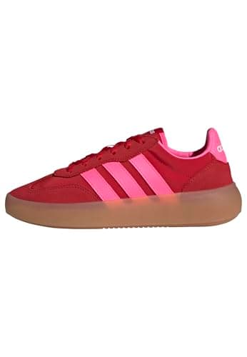 Image of adidas Unisex Kids BARREDA Decode Shoes Junior, Better Scarlet/Lucid Pink/Gum, 4.5 UK