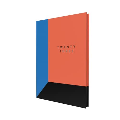 Image of Collins Debden Marley 2023 A5 Week to View Diary Journal - Red