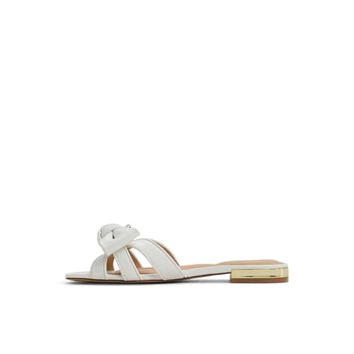 Image of Ted Baker Women's Elsie Flat Sandal, White, 11