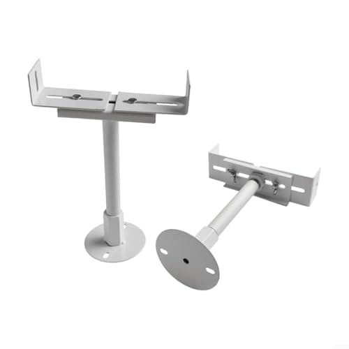 Image of Aluminum Construction Floor Supports for Heaters Two Pack with Adjustability Options to Fit Your Needs Perfectly (Adjustable 16-21 cm )