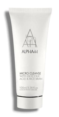 Image of Alpha=H | Micro Cleanse Facial Cleanser - with Glycolic Acid and Rice Bran | 100mL[Imperfect Packaging]