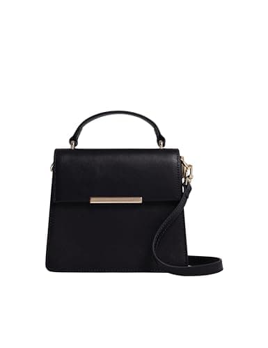 Image of Ted Baker london bar detail medium top handle bag, navy, one size