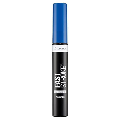 Image of Collection Cosmetics Fast Stroke Defining Lash Mascara, Volumising and Curling, 9ml, Blue