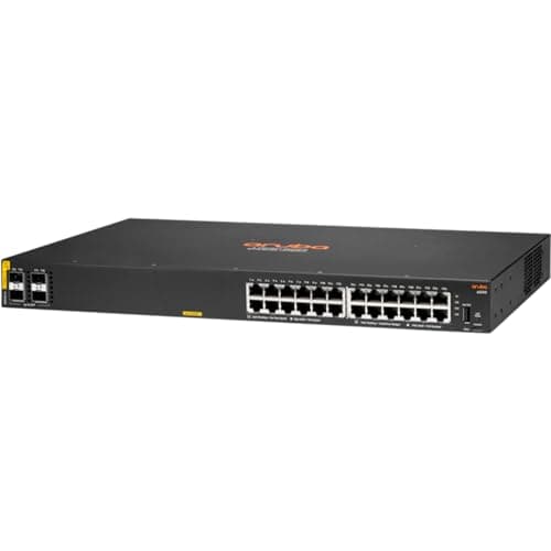 Image of Aruba Hewlett Packard Enterprise 6000 24G Class4 PoE 4SFP 370W Managed L3 Gigabit Ethernet (10/100/1000) Power over Ethernet (PoE) 1U