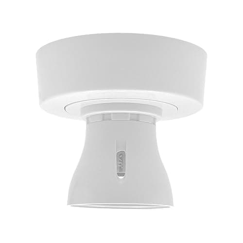 Image of EVOGES Vector B22 Batten Lamp Holder – White, Bayonet Cap, 100W Max, Heat-Resistant Thermoset, Ideal for Utility Rooms, Garages & Cupboards