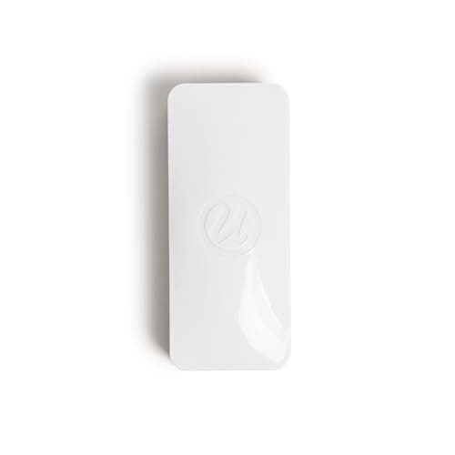 Image of U Brands Whiteboard Eraser, Magnetic Dry Wipe Board Cleaner 5x12.7x2.5 cm in White, Lightweight Modern Design with Premium Felt Surface, Classroom Essential for School, Office, Home