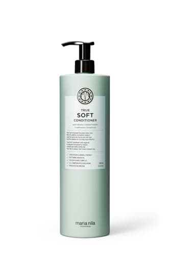 Image of Maria Nila True Soft, Moisturizing Conditioner For Dry Brittle Hair, Argan Oil Remoisturises & Reduces Frizz, 100% Vegan & Sulfate/Paraben free, 1000 ml