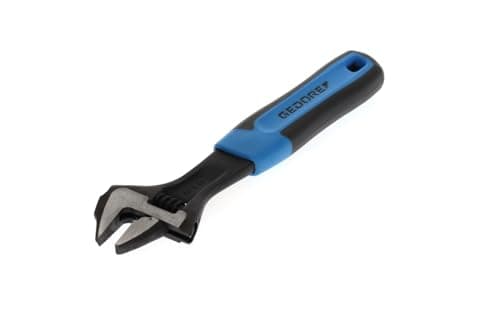 Image of GEDORE Single open-ended adjustable spanner, AF 25 mm (1"), Scale, Phosphated, Plastic grip, 60 S 8 JP
