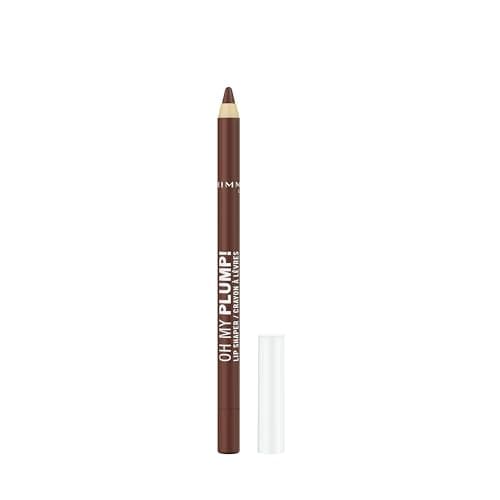 Image of Rimmel OH MY PLUMP! Plumping Lip Liner, 100 Statement look, Fuller-Looking Lips, Highly Pigmented, Ultra-Creamy Formula, Voluminous Look, Define & Sculpt Pout, 5.5g