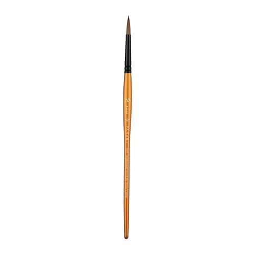 Image of Pan Art Synthetic Sable Round No. 10 – Detail & Wash Brush for Watercolour & Gouache – Premium Brush for Artists Paintbrush for Fine Art, Craft & Illustration – 1 Unit