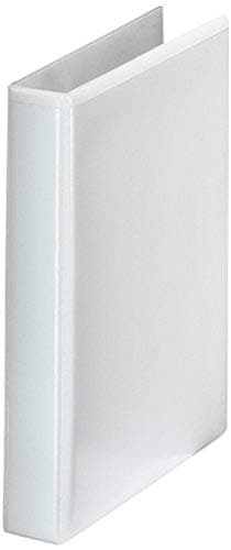 Image of Esselte Essentials Presentation Binder, PP, 2.5 cm Ring Diameter, 46571 - A5, White